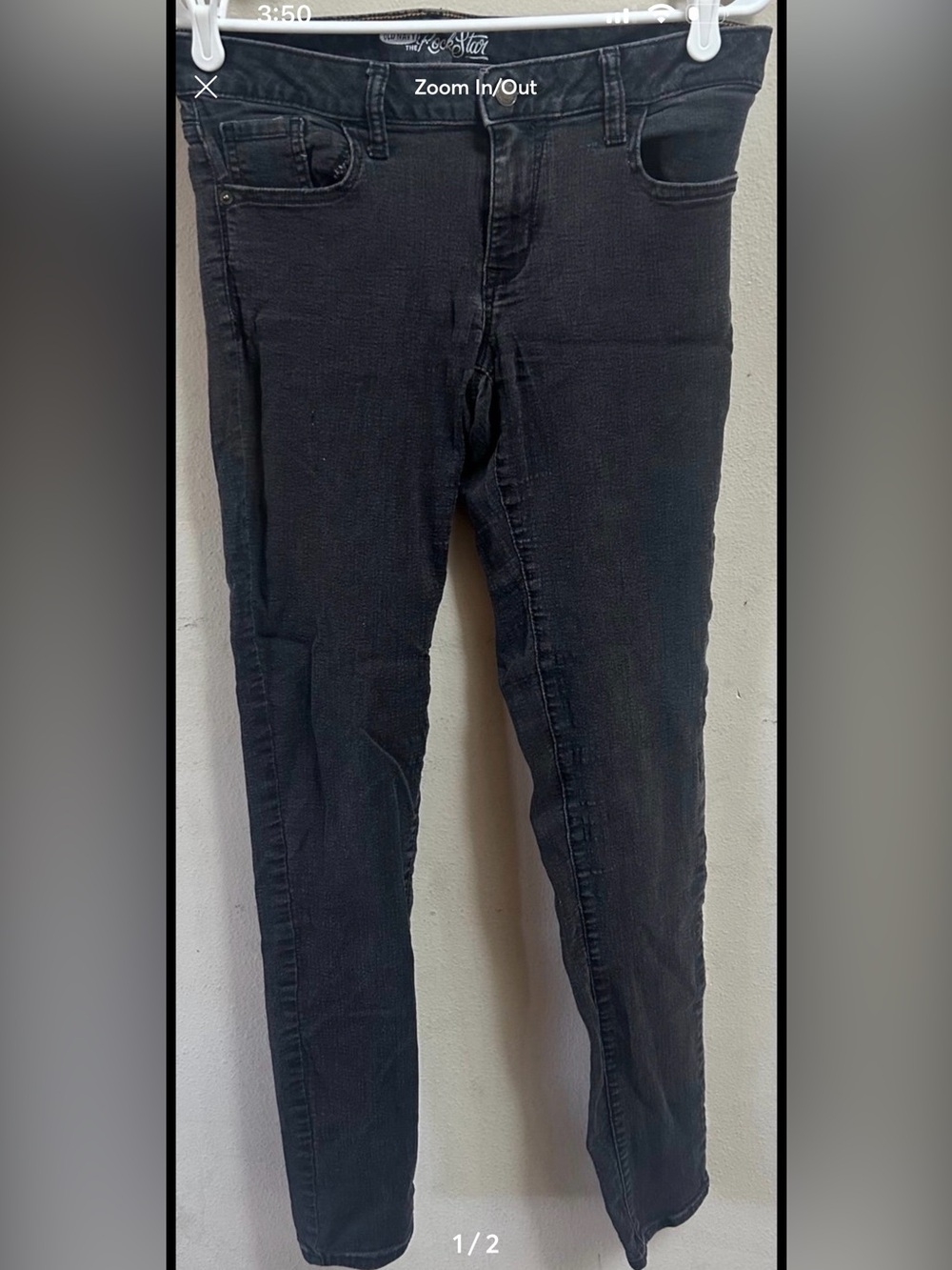 Black Women’s Skinny Jeans size 10 TALL